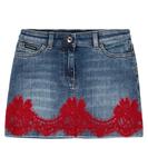 Джинсовая юбка Dolce&Gabbana, синий - фото