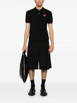 Comme Des Garçons Play рубашка поло с нашивкой, черный - фото 3
