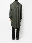 Плащ с капюшоном и кулиской Rains, зеленый - фото 5