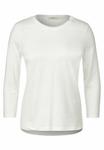 Топ с длинными рукавами BASIC Cecil, кремовый - фото 2