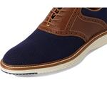 Оксфорды Johnston & Murphy Upton Knit Saddle, цвет Navy Knit/Tan Full Grain - фото 6