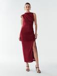 Платье BWLDR Eternity, бургундия - фото