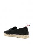 Thom Browne Varsity penny loafer espadrilles, черный - фото 3