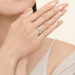 Кольцо Stevie White Topaz Toi Et Moi Brilliant Earth - фото 2