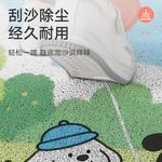 Dajiang Ковер 80x120 см для прихожей, нескользящий, с рисунком облаков и медведей - фото 3