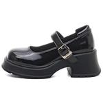 Туфли Мэри Джейн женские черный Warrior - фото