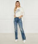 Толстовка Guess Jeans Regular Fit, экрю - фото 2