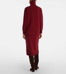 Летнее платье-свитер из кашемира Max Mara, Lampone - фото 3