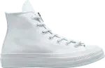 Кроссовки Converse Wmns Chuck 70 Zip High Surface Fusion - White, белый - фото