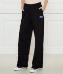 Брюки прямые jogger_b Relaxed fit Hugo Blue, черный - фото