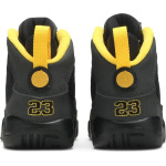 Кроссовки Air Jordan 9 Retro PS Dark Charcoal University Gold, серый - фото 6