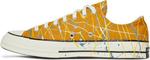 Кроссовки Converse Chuck 70 Low Paint Splatter - Sunflower Gold, желтый - фото 3