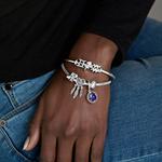 Браслет Pandora Moments Barrel Clasp Snake Chain, серебро - фото 7