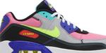 Кроссовки Nike Air Max 90 GS 'Exeter Edition - Neon', многоцветный - фото 3