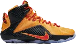 Кроссовки Nike LeBron 12 'CLE', оранжевый - фото