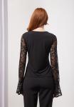 Топ с длинными рукавами Anna Field, черный - фото
