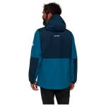 Куртка Linard Guide Hardshell с капюшоном - дождевик Mammut, синий - фото 4