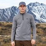 Трикотажная футболка мужская Jeep, серый Мора́нди - фото 10