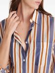 ERES рубашка в полоску, синий - фото 4