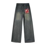 Джинсы Hello Kitty SS25 Unisex Sanrio, синий - фото