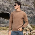 Мужской свитер Jeep, коричневый - фото 4