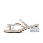 Шлепанцы и сланцы DAPHNE Slide Slippers Women's, серебряный - фото 3