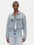 Джинсовая куртка обычного кроя DW0DW21289 Tommy Jeans, синий - фото