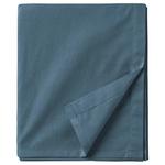 Простыня Ikea Dvala, 150x260 см, темно-синий - фото