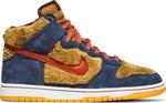 Лимитированные кроссовки Nike Dunk High Premium SB 'Three Bears', синий - фото 2