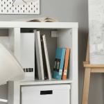 Стол Ikea Kallax, 111x39 см, белый - фото 4