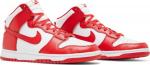 Кроссовки Nike Dunk High 'Championship Red', красный - фото 9