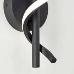 Настенный светильник Brilliant Eunice, черный матовый - фото 3