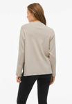 Джемпер VILA VIOSTRIA O-NECK, Silver Gray/Beige - фото 3