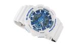 Часы CASIO G-Shock Analog-Digital 'White Blue', белый - фото 2