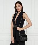 Сумка через плечо Guess на цепочке, черный - фото 2