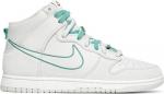 Кроссовки Nike Dunk High SE GS 'First Use Pack - Green Noise', белый - фото