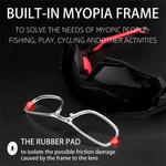 Солнцезащитные очки Rockbros, черный - фото 3