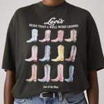 Футболка Levi's Graphic Short Stack, черный - фото 4