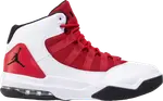 Кроссовки Jordan Max Aura White Gym Red, белый - фото