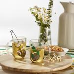 Кружка IKEA, 30 сл, цвет mixed colours white/green - фото 3