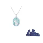 Лебедь искусственный хрусталь ожерелье Women's Swarovski - фото