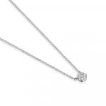 Колье Tous With Diamonds Alecia, белое золото/бриллианты - фото 3