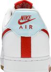 Кроссовки Nike Air Force 1 Low 'White Chile Red', белый - фото 8