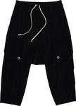 Брюки Rick Owens Cargo Cropped Pants 'Black', черный - фото 2