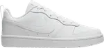 Кроссовки Nike Court Borough Low 2 GS 'Triple White', белый - фото 2