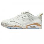 Кроссовки Nike Air Jordan 6 Retro Low, светло-бежевый - фото 2