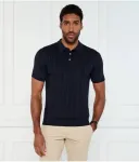 Поло Барто regular fit Oscar Jacobson, темно-синий - фото