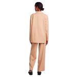 Блейзер Pieces Size Loose, бежевый - фото 2