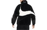Куртка Nike Big Swoosh Fur Jacket 'Black', черный - фото 2