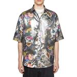 Рубашка с принтом lamé Acne Studios, мультиколор - фото 4